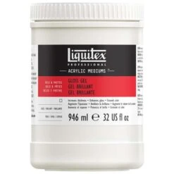 Liquitex Gloss Gel Medium -Golden || Pebeo || Daler-Rowney Shop LiquitexGlossGelMedium 2