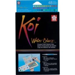 Sakura Koi Watercolour Sketch Sets -Golden || Pebeo || Daler-Rowney Shop SakuraKoiWatercolourSketchSets 2