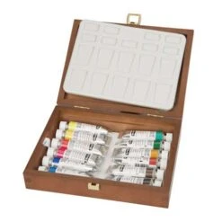 Schmincke Horadam Watercolour Wooden Box Sets 9 Schmincke Horadam Watercolour Wooden Box Sets -Golden || Pebeo || Daler-Rowney Shop SchminckeHoradamWatercolourWoodenBoxSets 3