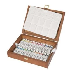 Schmincke Horadam Watercolour Wooden Box Sets 11 Schmincke Horadam Watercolour Wooden Box Sets -Golden || Pebeo || Daler-Rowney Shop SchminckeHoradamWatercolourWoodenBoxSets 5