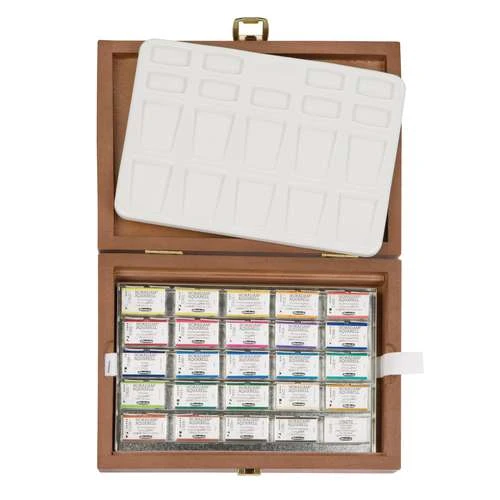 Schmincke Horadam Watercolour Wooden Box Sets 1 Schmincke Horadam Watercolour Wooden Box Sets
