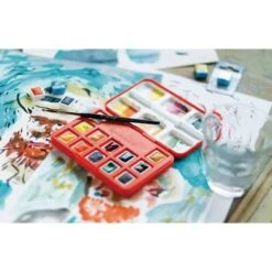 Van Gogh | Watercolour Pocket Box Special Edition — 12 Half Pans -Golden || Pebeo || Daler-Rowney Shop VanGogh7CWatercolourPocketBoxspecialeditionE2809412halfpans 3